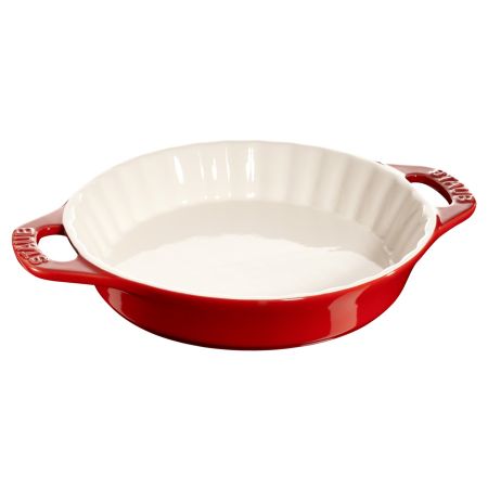 Форма для пирога Staub d24 см, керамика, вишневый