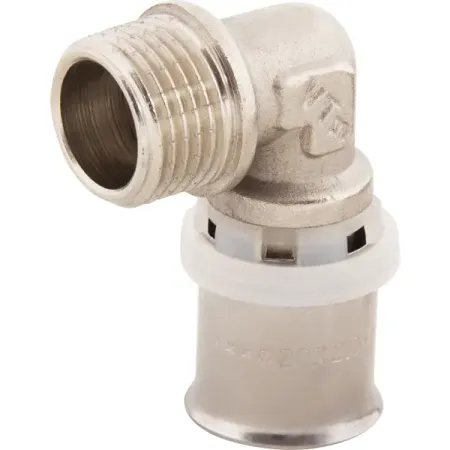 Угол комбинированный 90° Valtec 1/2x20 мм НР латунь VTM.253.N.002004