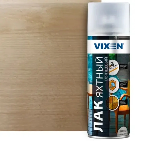 Лак яхтный Vixen глянцевый 520 мл