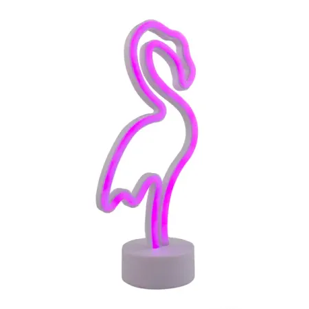  Ночник светодиодный Старт Neon «Фламинго» на батарейках