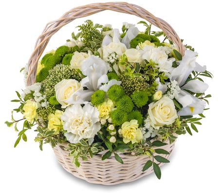 Цветы в корзине  Flor2u Корзина цветов Созвучие