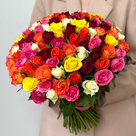 Букет из 101 розы Кения
