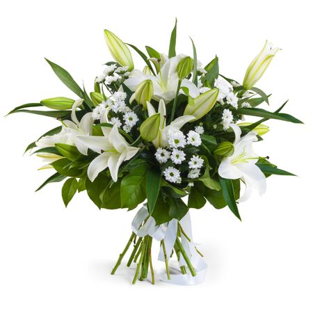 Лилии  Flor2u Букет Снежная Королева