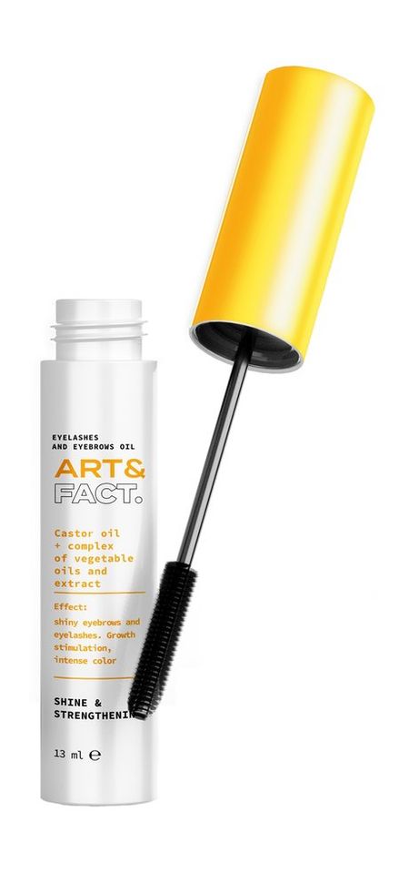 Art Fact. Shine and Strengthening Eyelashes and Eyebrows Oil