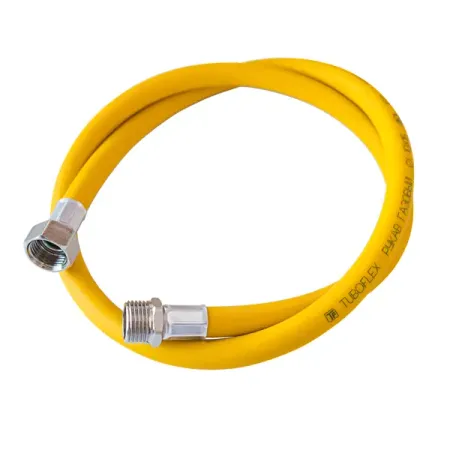 Подводка для газа  Лемана ПРО Газовый шланг армированный Tuboflex 1/2 ВР-НР 1.5 м