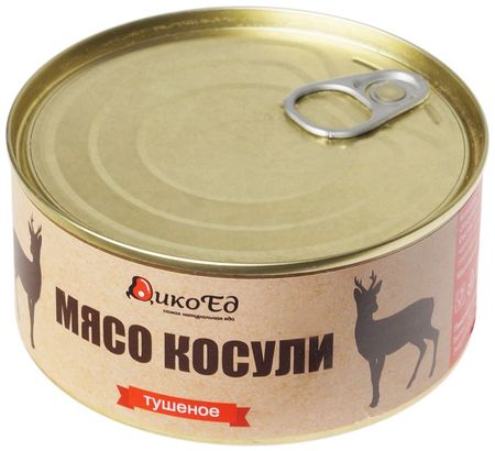 Тушеное мясо косули Высший сорт 325г