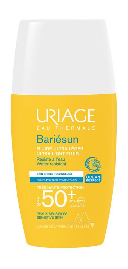 Защита от солнца  Рив Гош Uriage BarieSun Ultra-Light Fluid SPF 50+