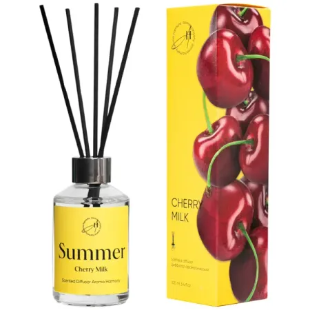 Ароматы для дома Ароматический диффузор Aroma Harmony Summer Cherry Milk 100 мл