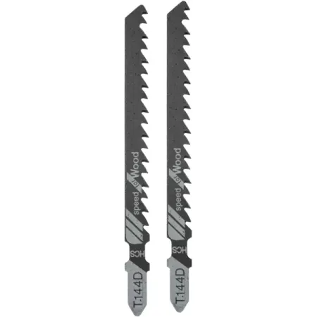 Пилка для лобзика по дереву Kranz KR-92-0308 быстрый рез, 2 шт.