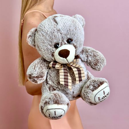 Медведь Крис  32 см (коричневый)