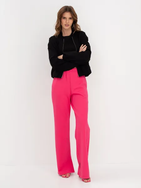 Брюки WIDE LEG из трикотажа SAVAGE