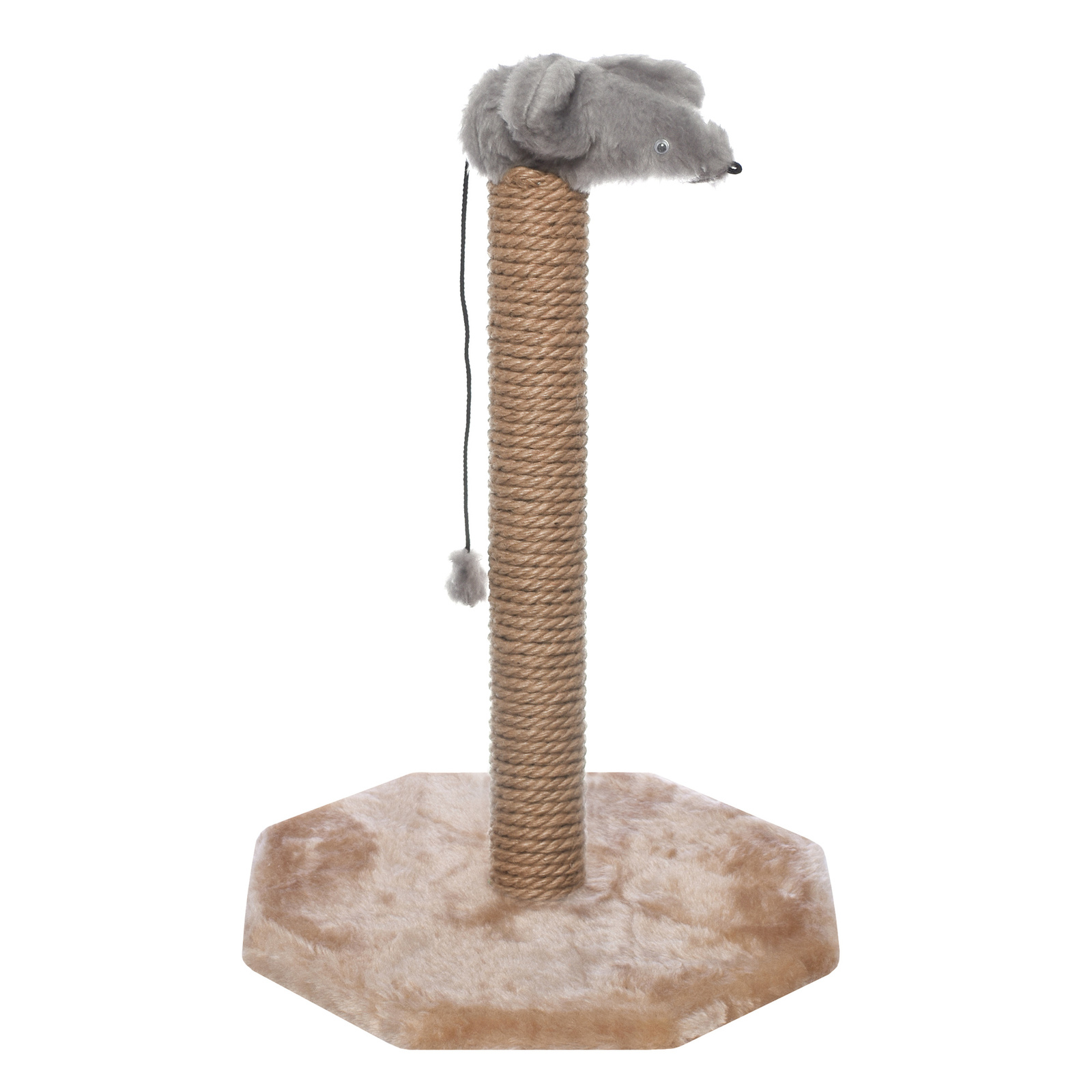 Когтеточки-столбики Yami-Yami когтеточка Мышка на столбике, джут (1,78 кг)