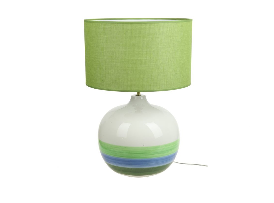 Настольная лампа verde (farol) зеленый 35.0x52.0 см.