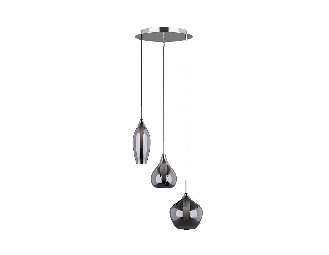Подвесной светильник pentola (lightstar) серый 40 см.