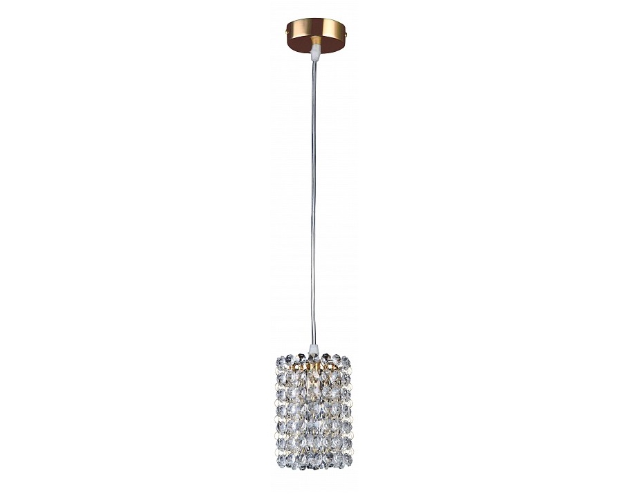 Подвесной светильник cristallo (lightstar) серебристый 20 см.