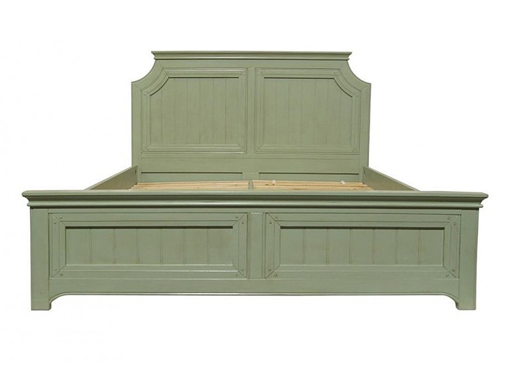 Кровать olivia (etg-home) зеленый 190.0x140.0x206.0 см.
