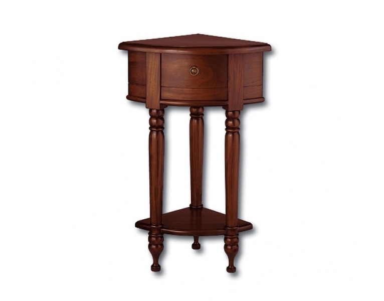 Консоль (satin furniture) коричневый 50.0x78.0x36 см.