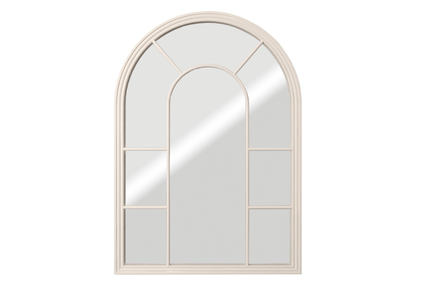 Зеркало venezia (etg-home) белый 100.0x3.0x140.0 см.