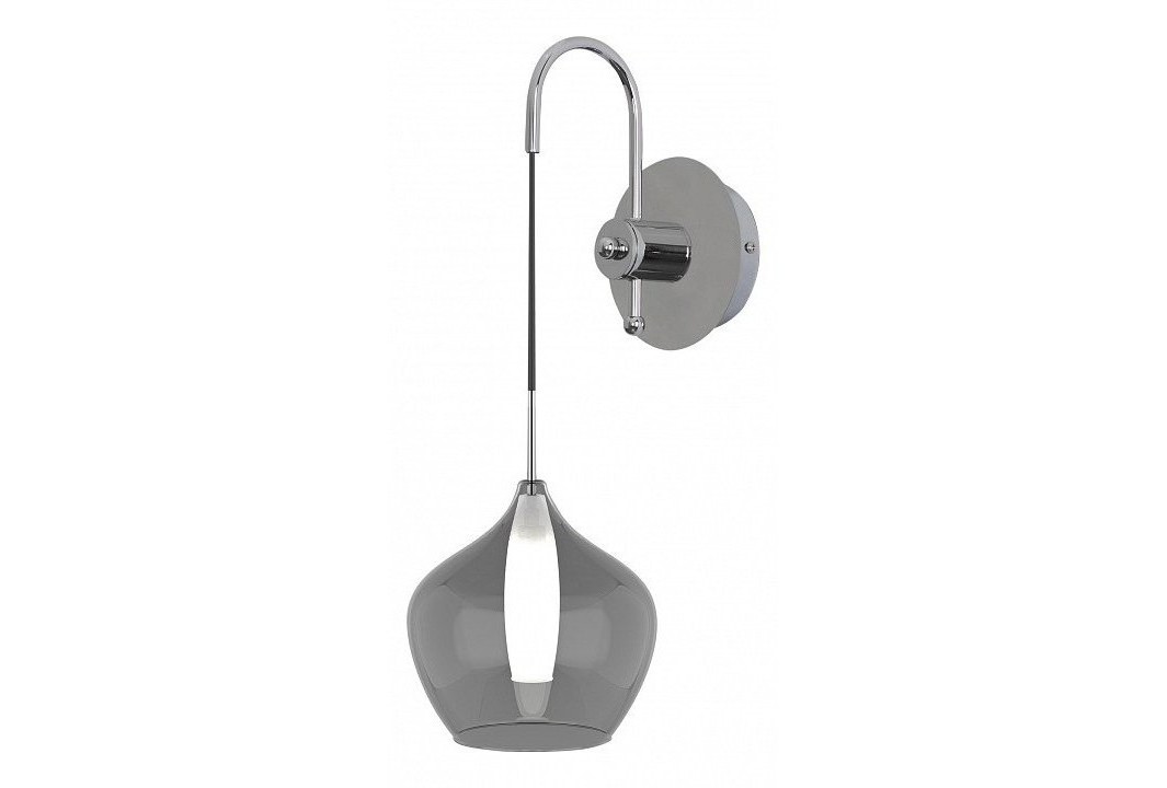 Бра pentola (lightstar) черный 16x24x23 см.