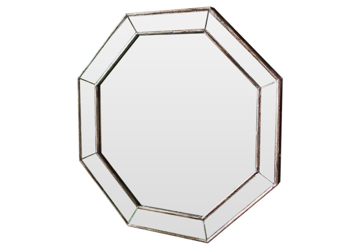 Зеркало antique base (bountyhome) коричневый 70.0x70.0x5.0 см.