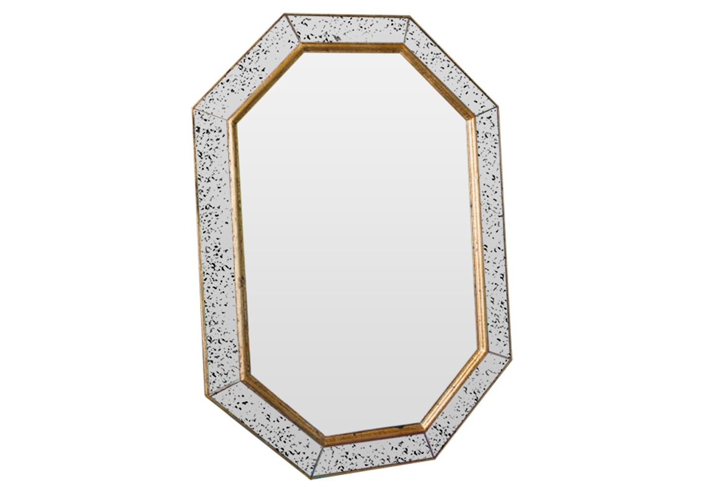 Зеркало julian gold (bountyhome) золотой 65.0x85.0x5.0 см.