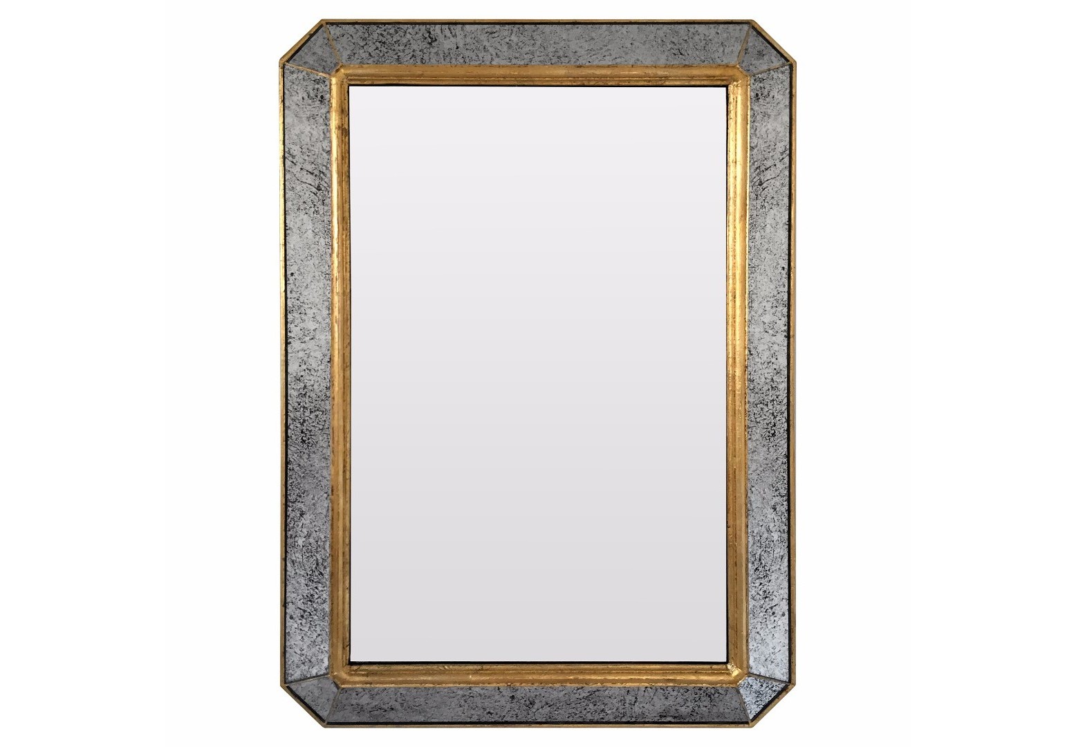 Зеркало royal happiness gold (bountyhome) серебристый 60.0x80.0x5.0 см.