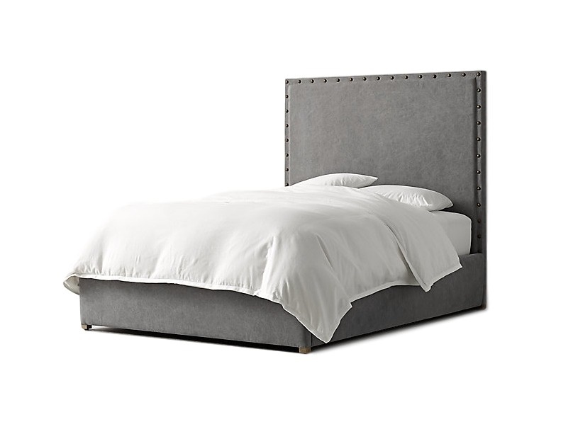   The Furnish Мягкая кровать falcon 180*200 (myfurnish) серый 196.0x150x215 см.