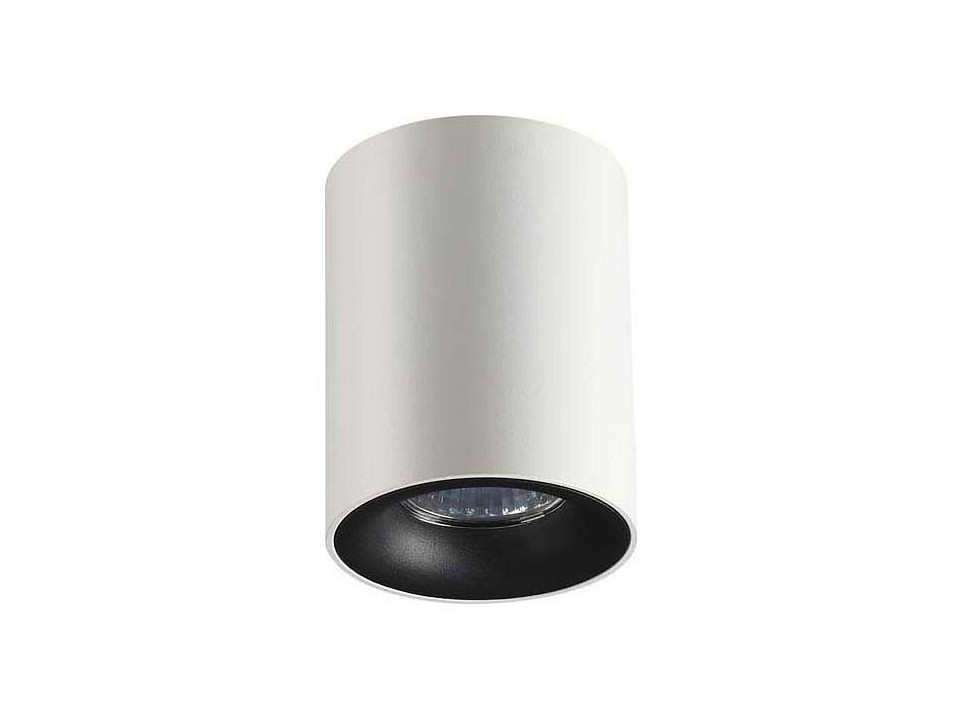 Накладной светильник tuborino (odeon light) белый 10.0 см.