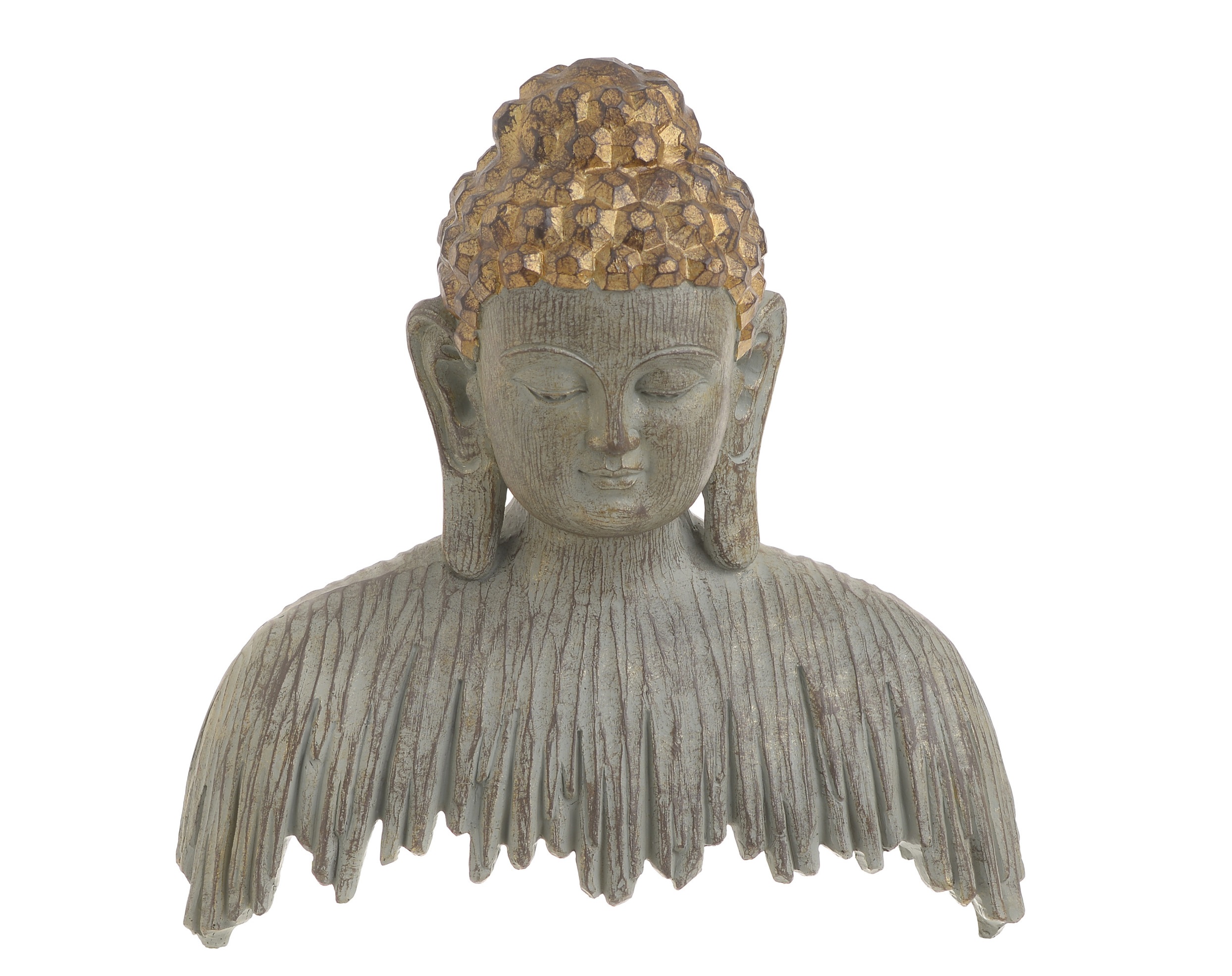 Декор настольный buddha yelen (to4rooms) серый 23x23x10 см.