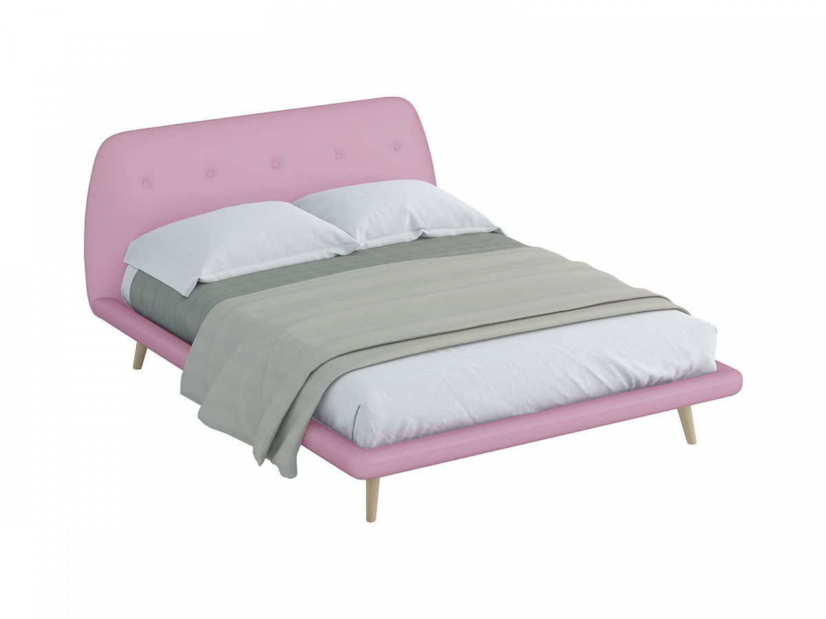 Кровать loa (ogogo) розовый 178x95x223 см.