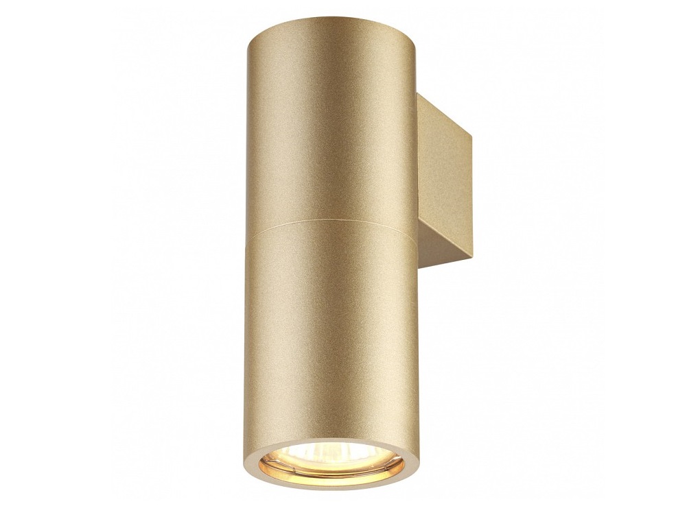 Бра duetta (odeon light) золотой 6x16x2 см.