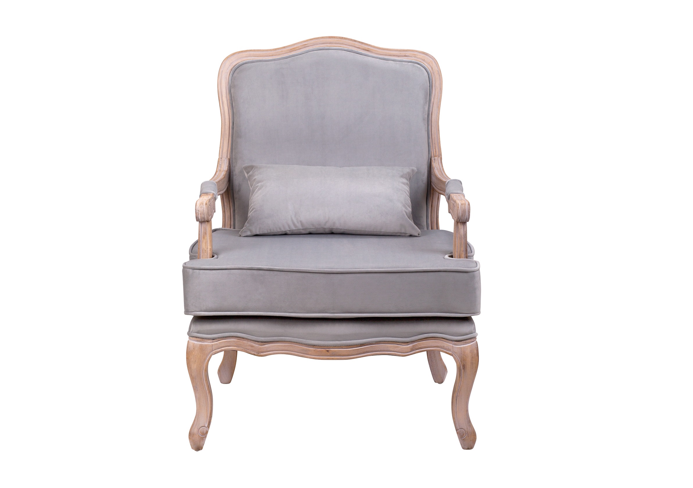 Кресло nitro (mak-interior) серый 69x95x68 см.