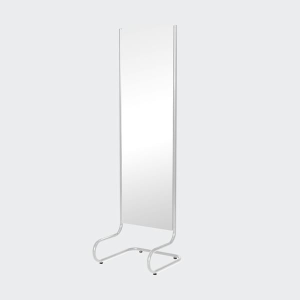 Зеркало bauhaus by varya schuka (woodi) белый 49.0x184.0x50.0 см.