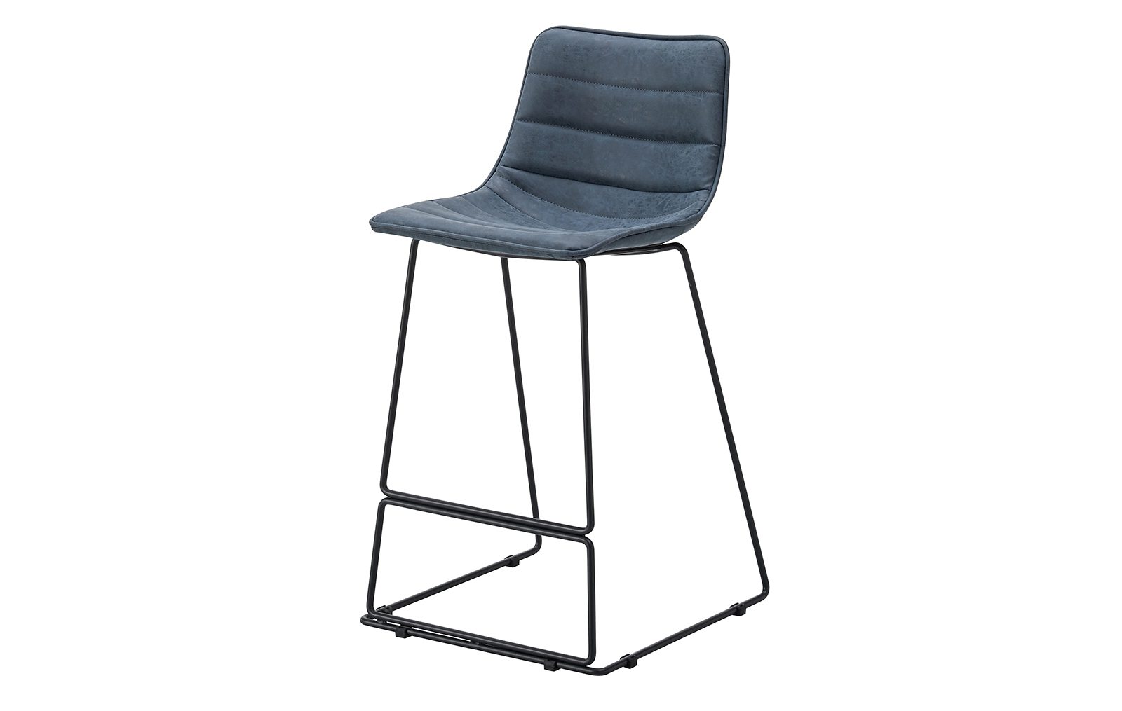 Барные стулья Стул полубарный (europe style) синий 42.0x91.0x50.0 см.