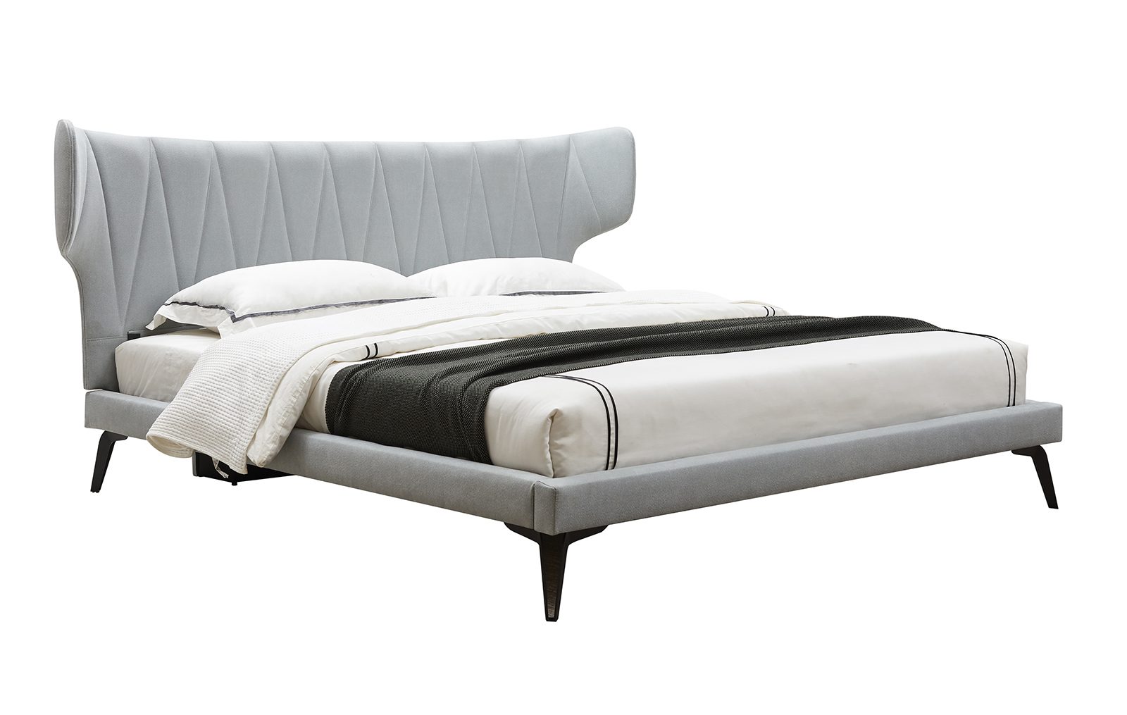   The Furnish Кровать (europe style) серый 210.0x112.0x213.0 см.