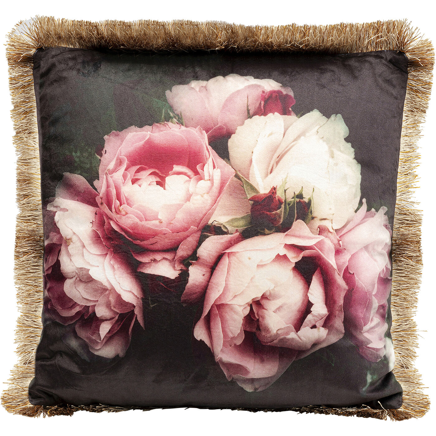 Подушка roses (kare) розовый 45x45x15 см.