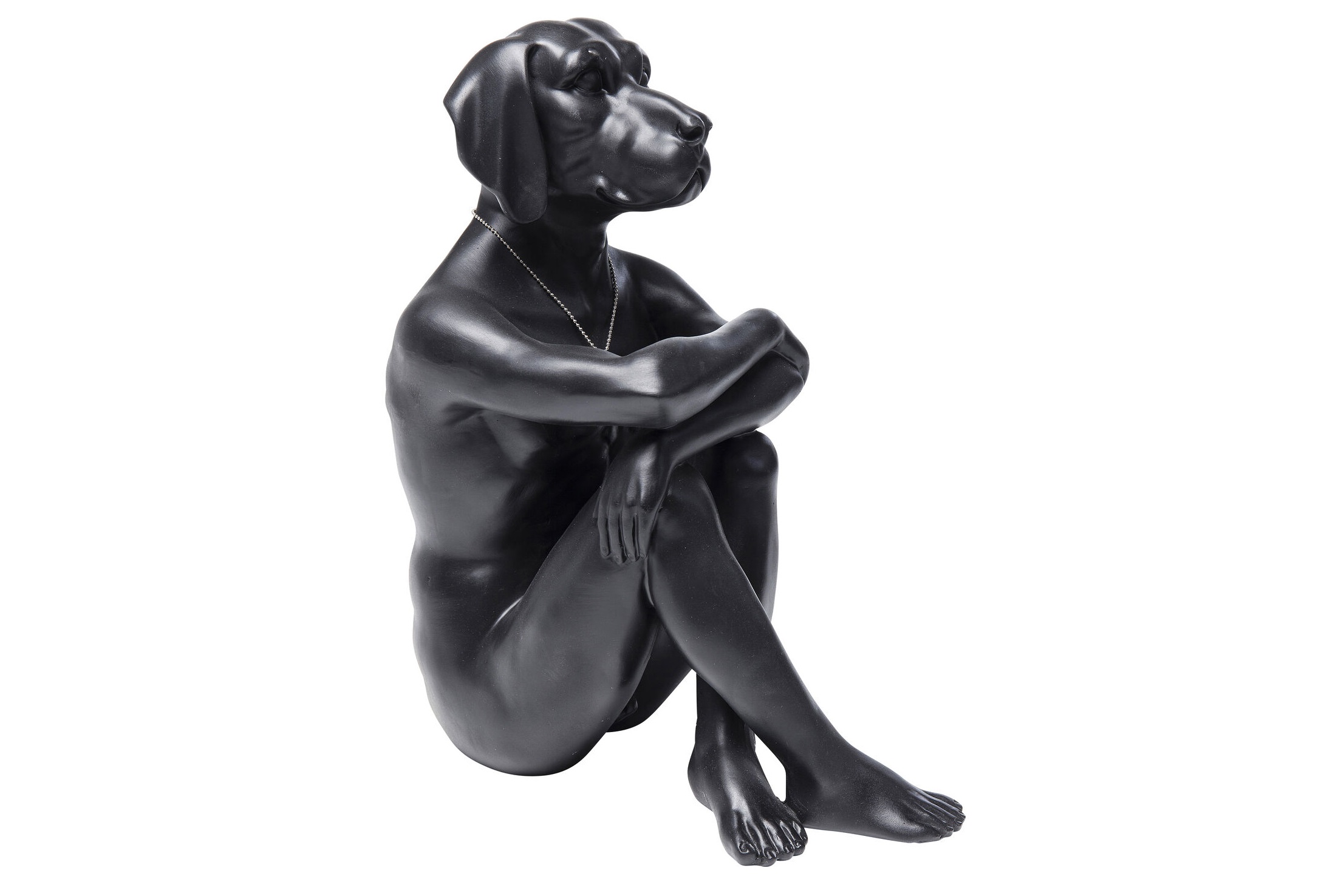 Статуэтка gangster dog (kare) черный 26x33x17 см.
