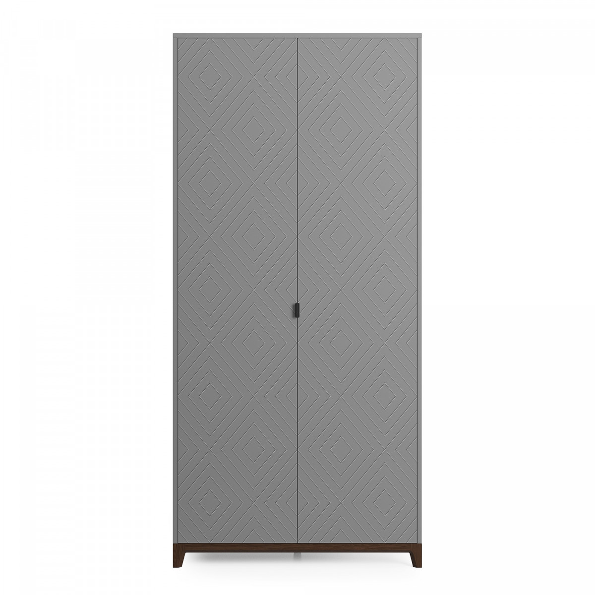 Шкаф cs211 (the idea) серый 103x221x60 см.