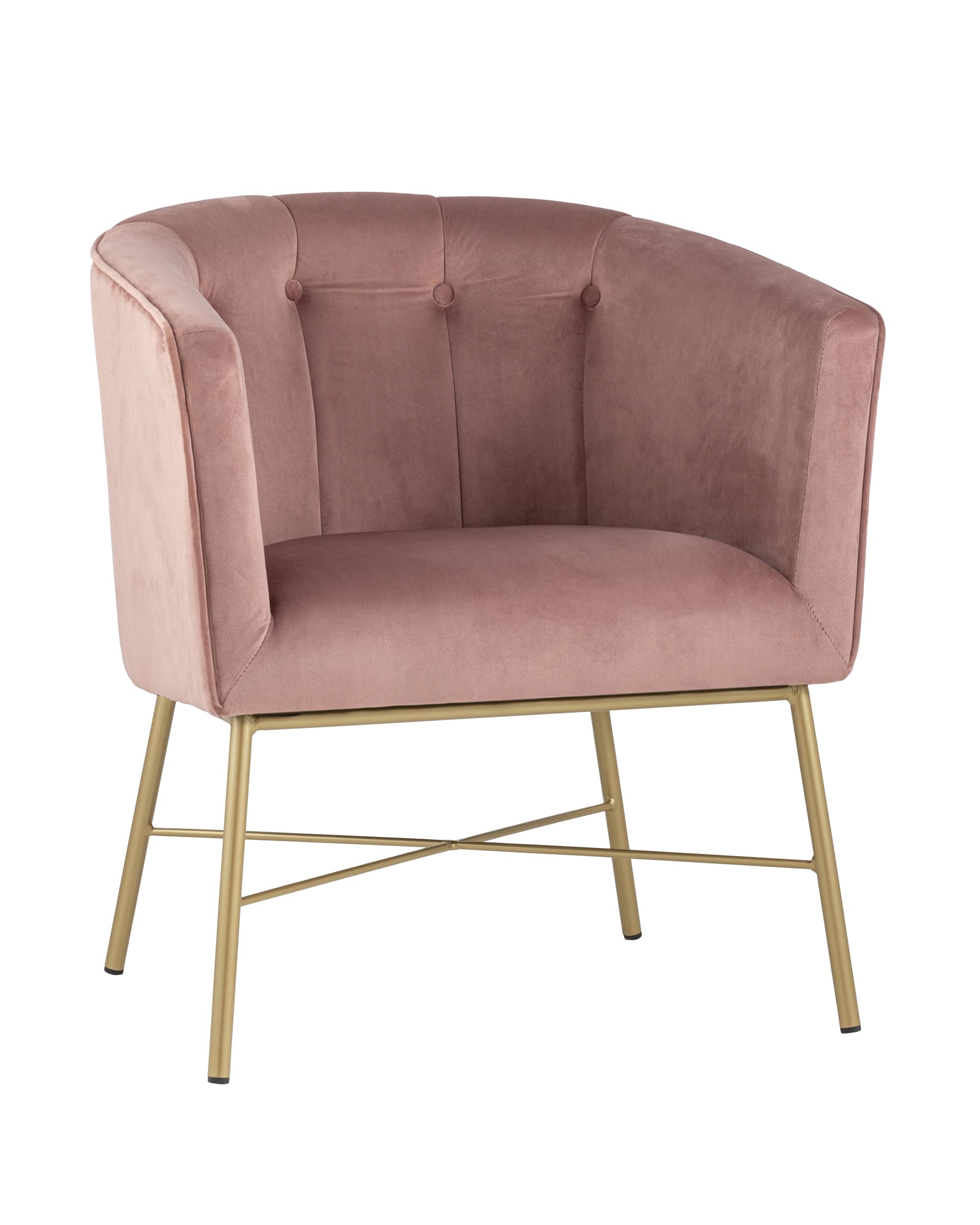 Кресло шале (stoolgroup) розовый 67x75x62 см.