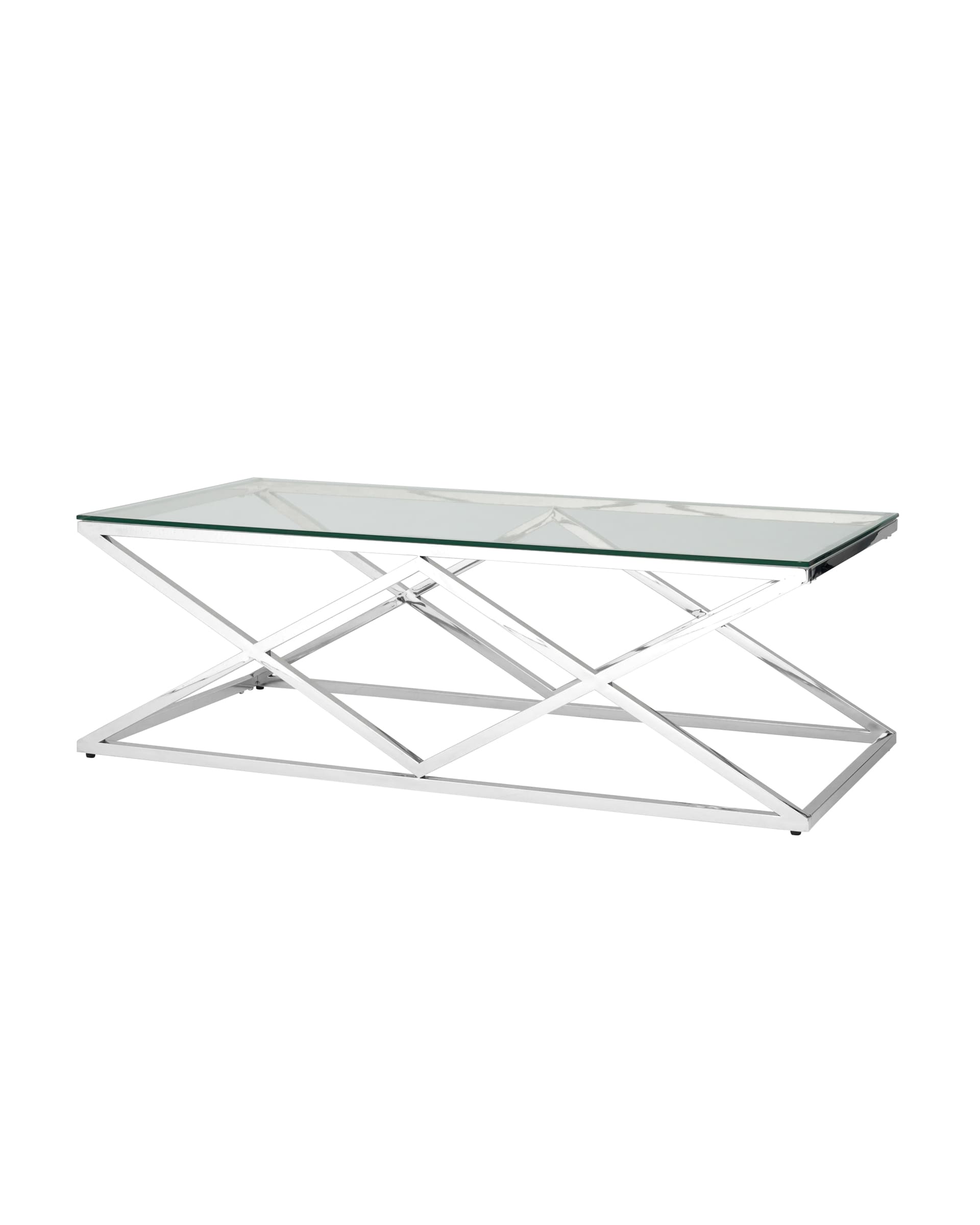 Журнальный стол инсигния 120*60 (stoolgroup) серебристый 120x40x60 см.