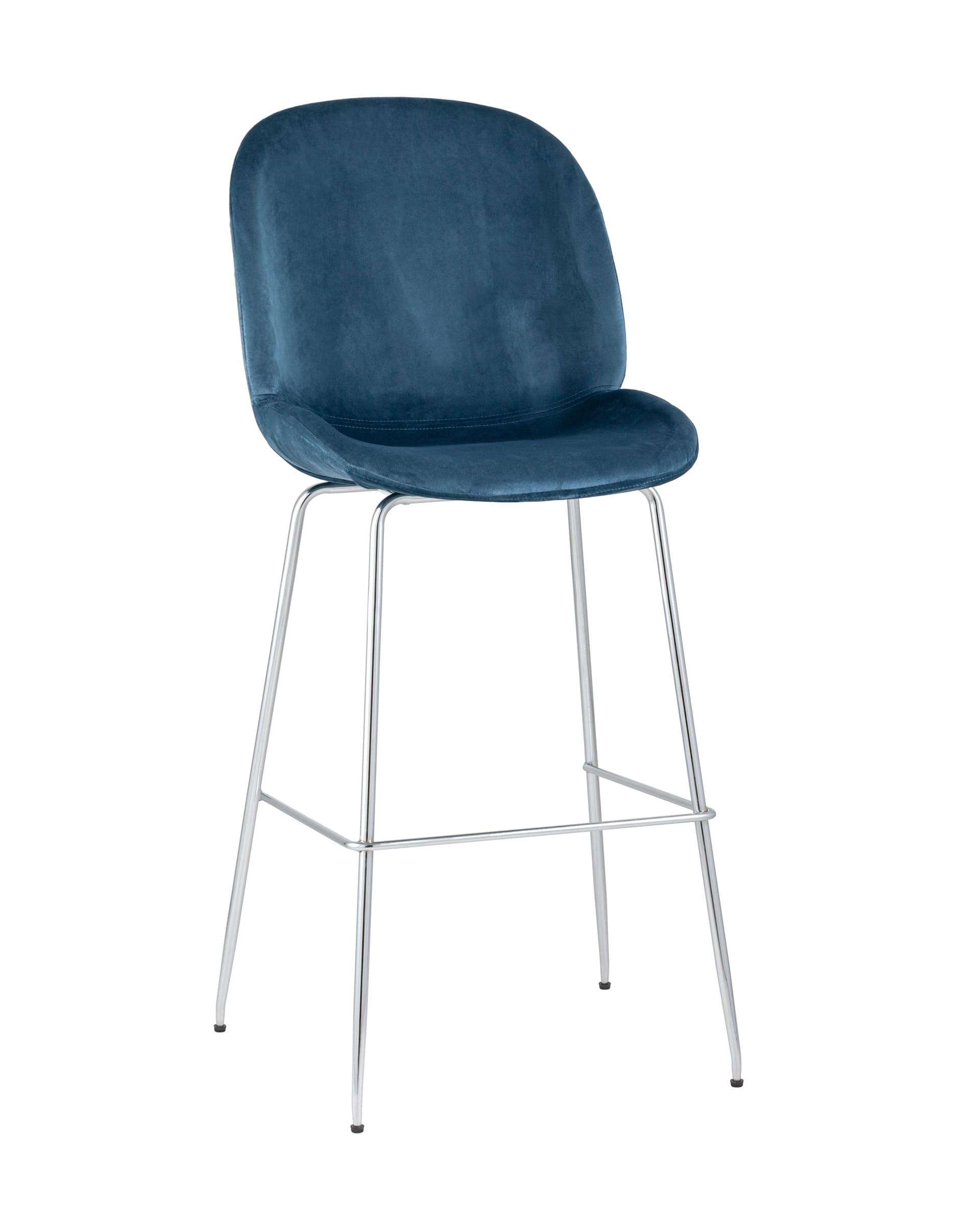 Барные стулья Стул барный beetle (stoolgroup) синий 46x103x54 см.