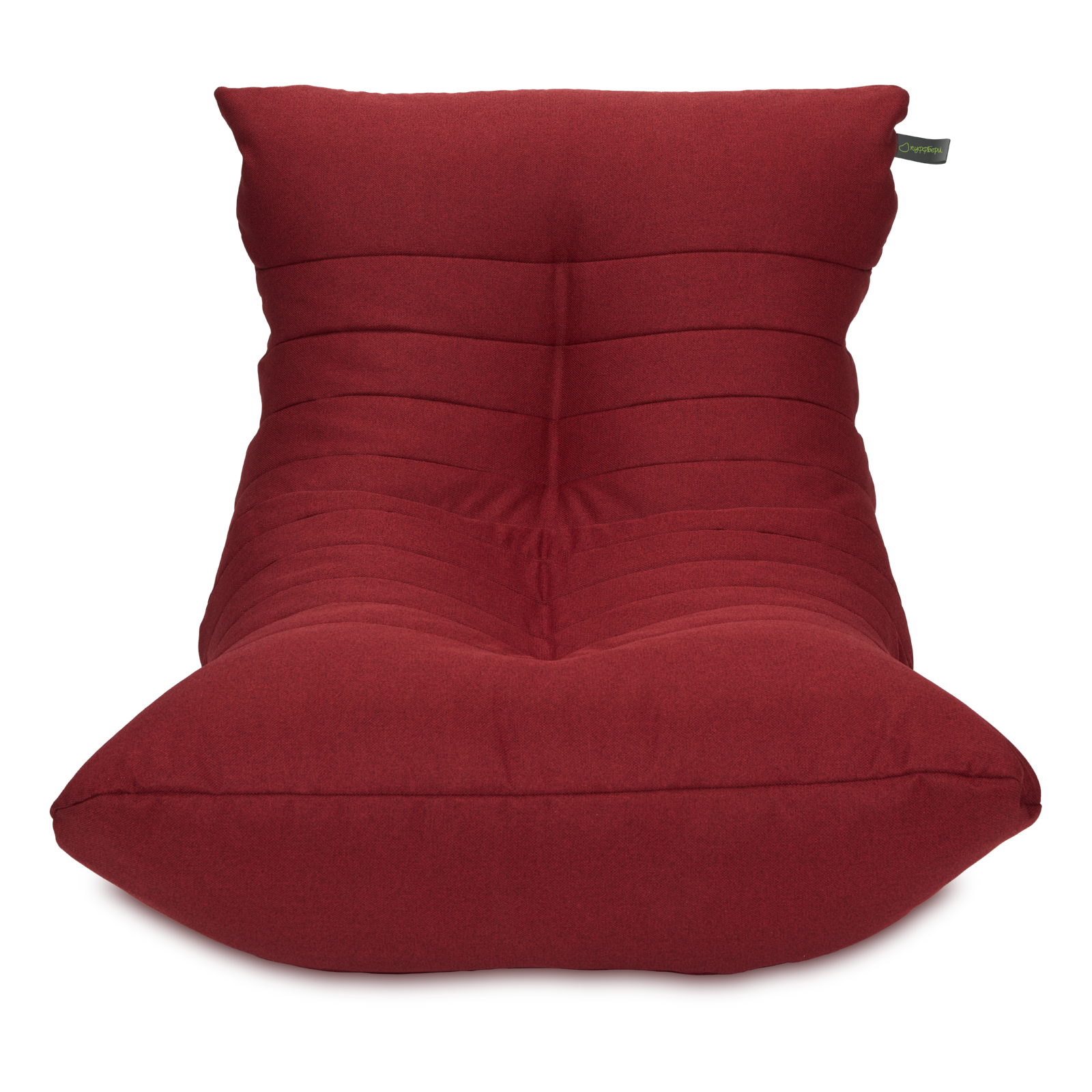 кресло-мешок «кокон» бордо 70x120 (пуффбери) красный 70x85x120 см.