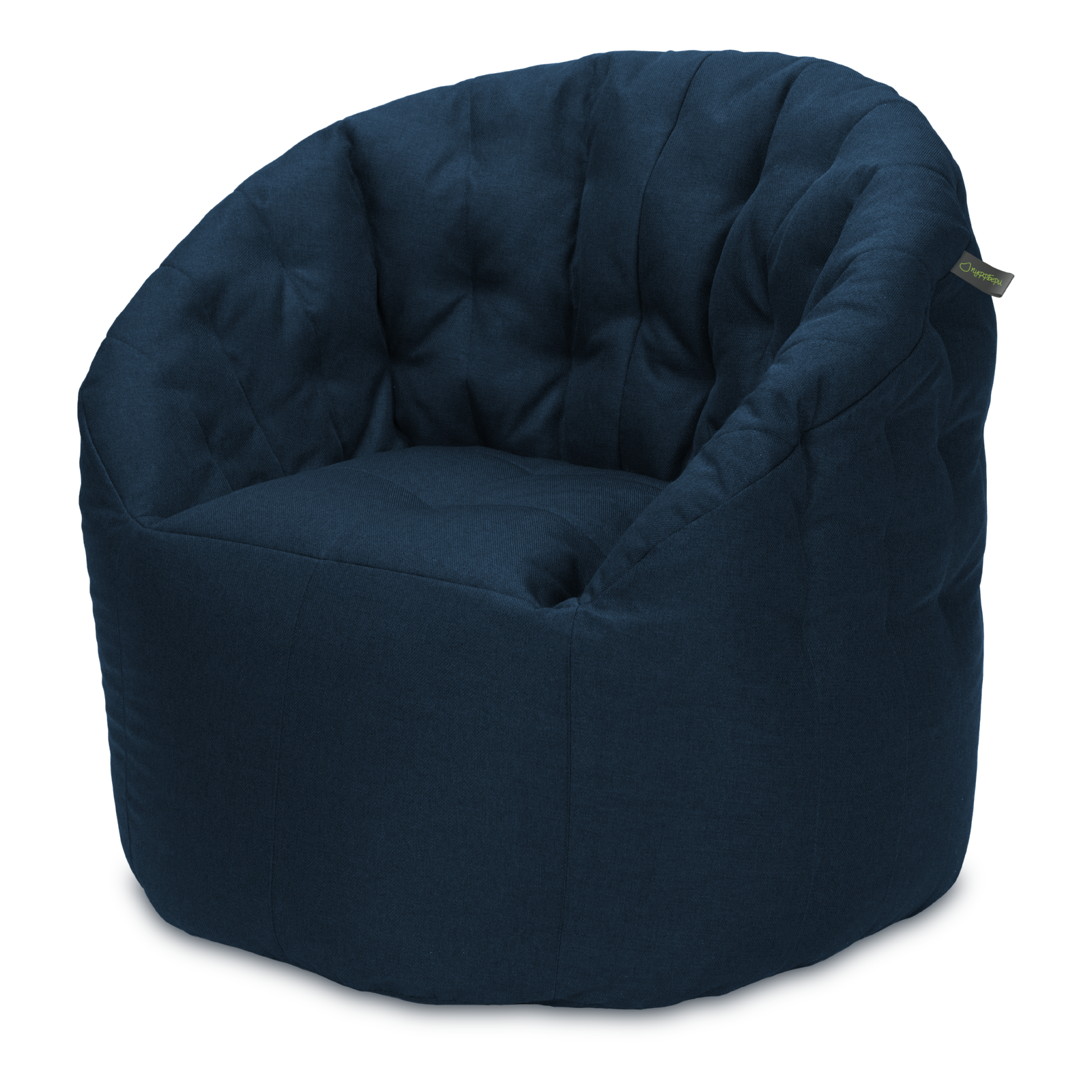 кресло-мешок «австралия» черничный 95x105 (пуффбери) синий 95x105.0x95.0 см.