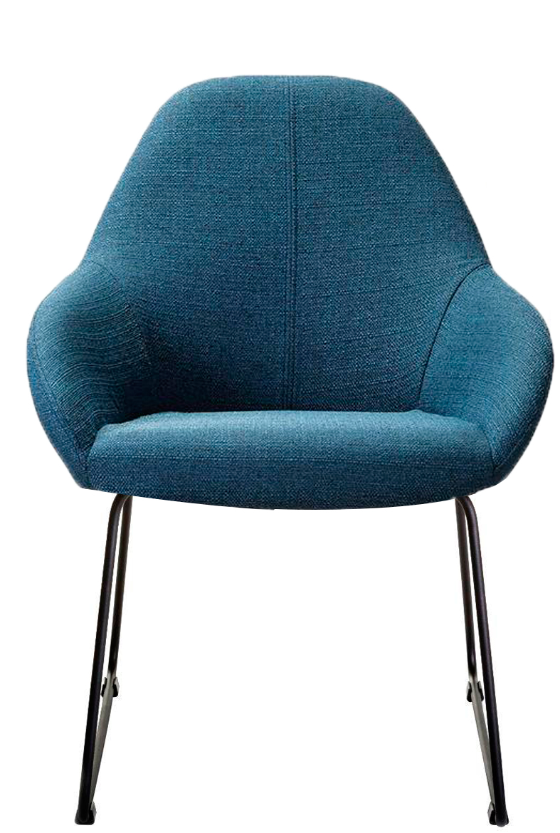 Кресло kent (r-home) синий 58x84x58 см.