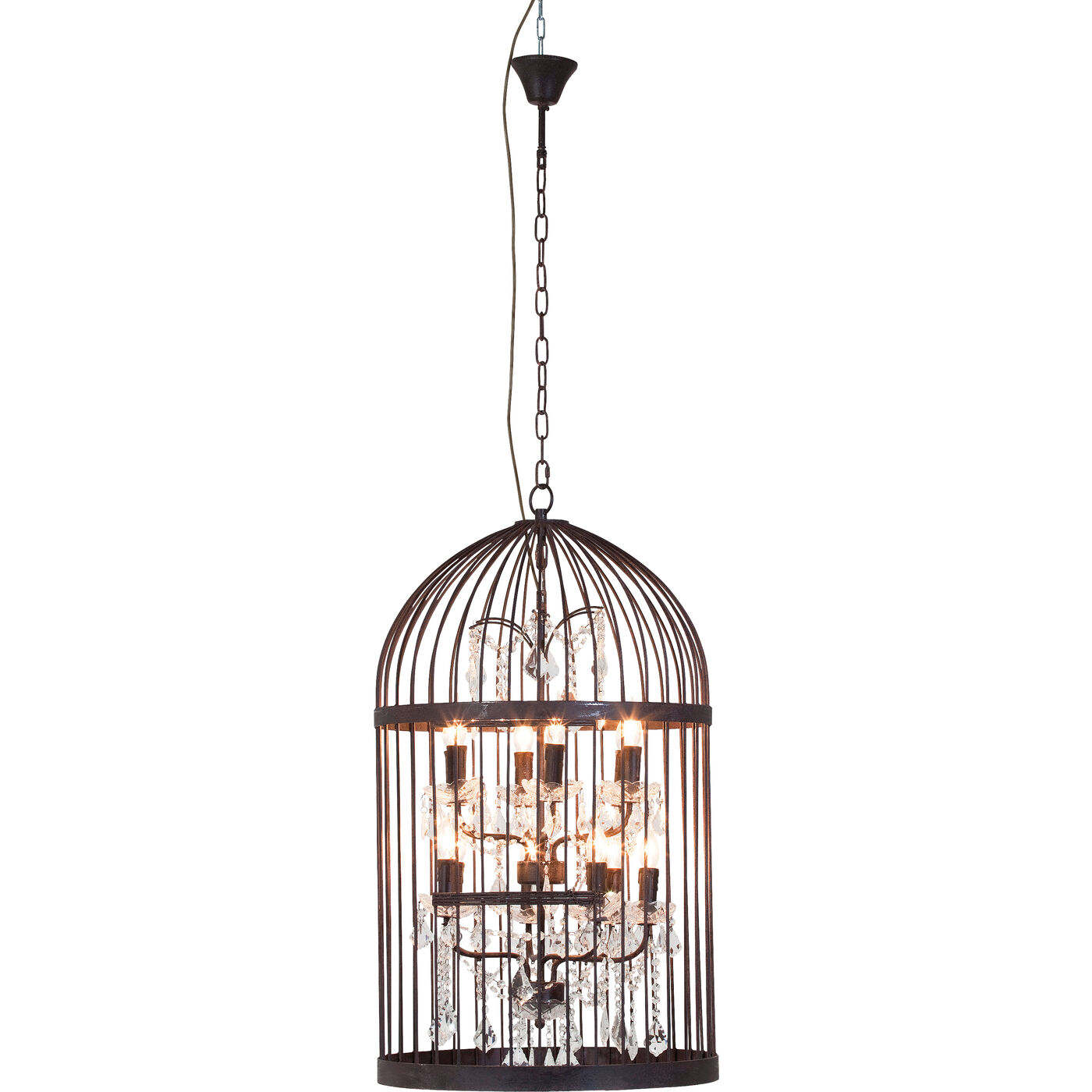  Люстра cage chandelier (kare) бронзовый 56x96x56 см.