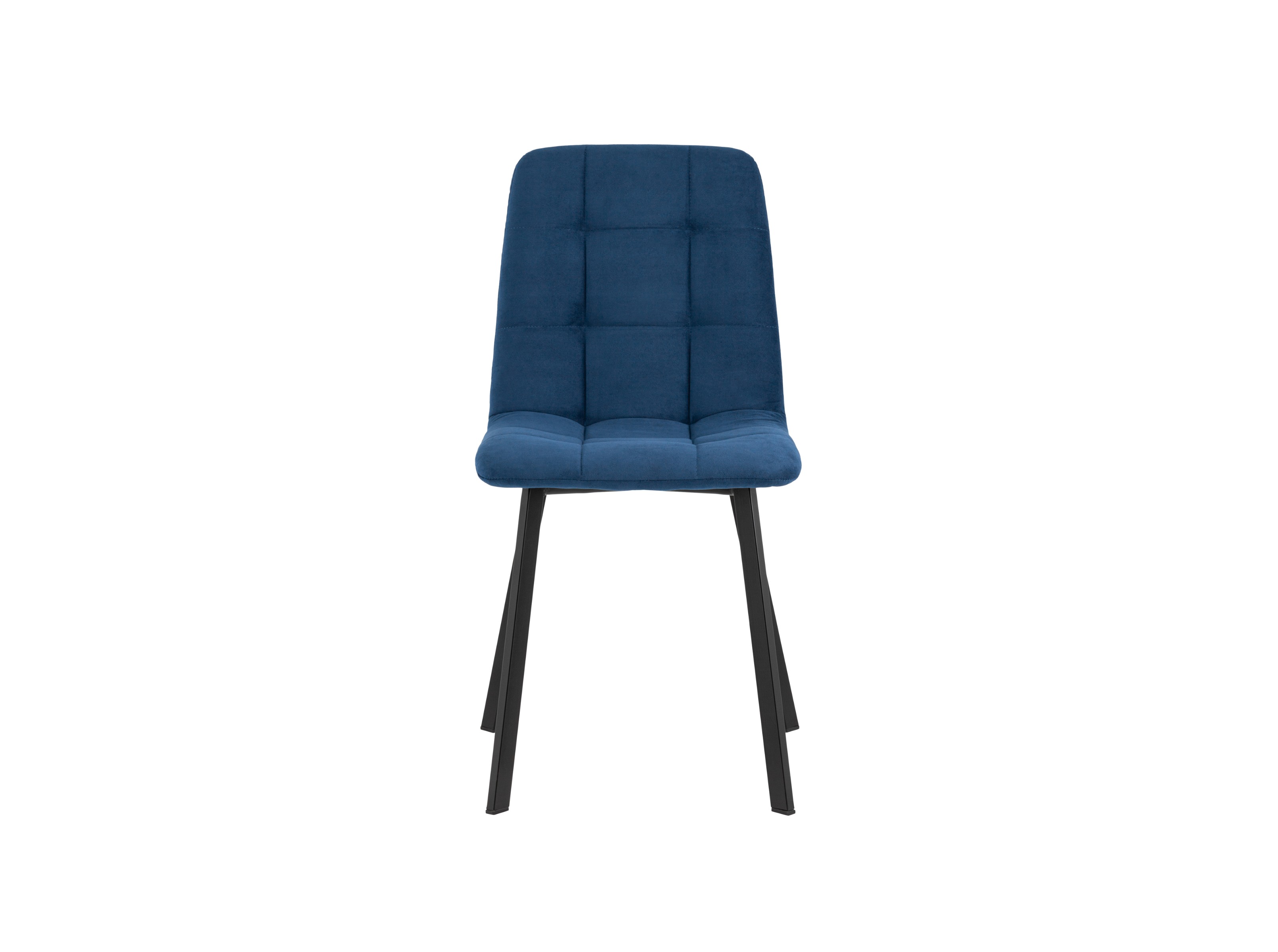 Стул  oliver square (stoolgroup) синий 44x89x53 см.