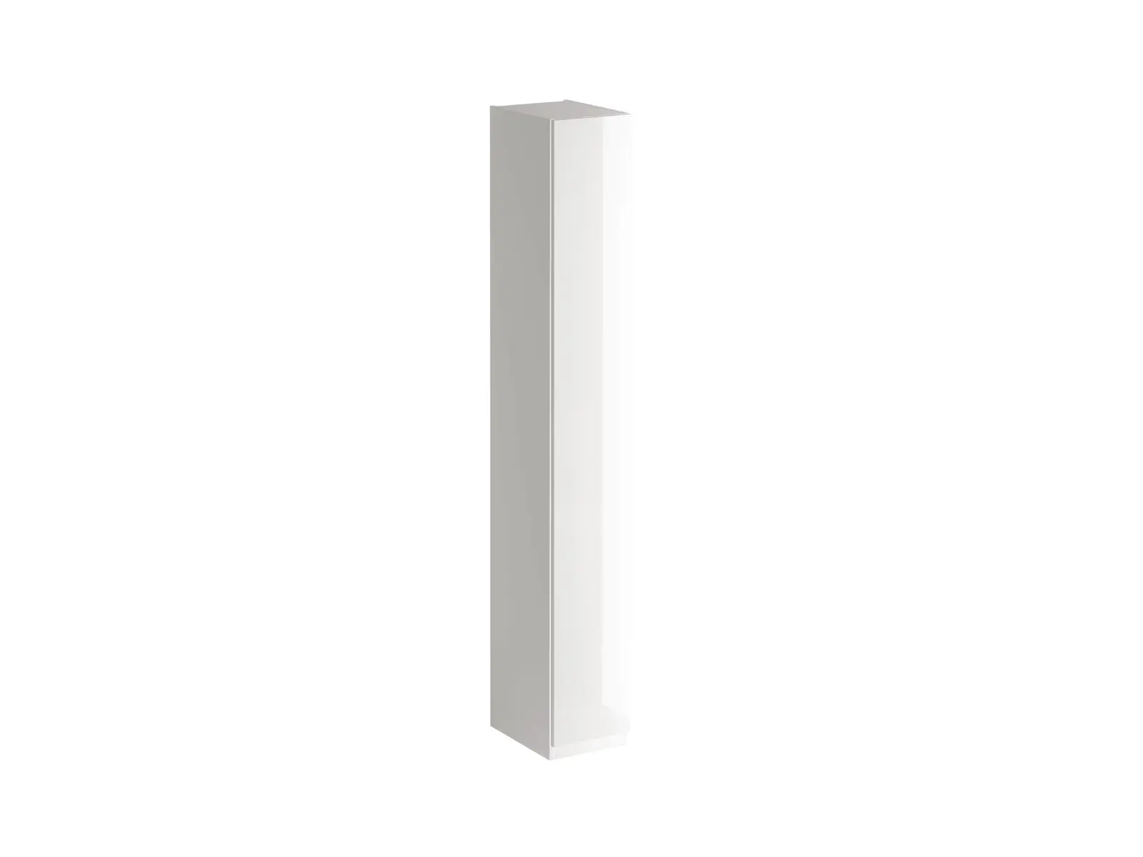 Бельевые шкафы Пенал intra 300 (ogogo) белый 30x210x40 см.