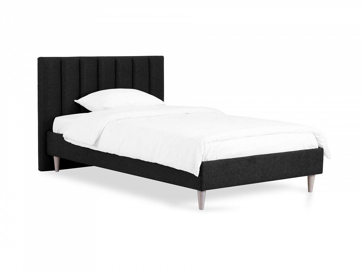 Кровать prince louis l (ogogo) черный 138x100x215 см.