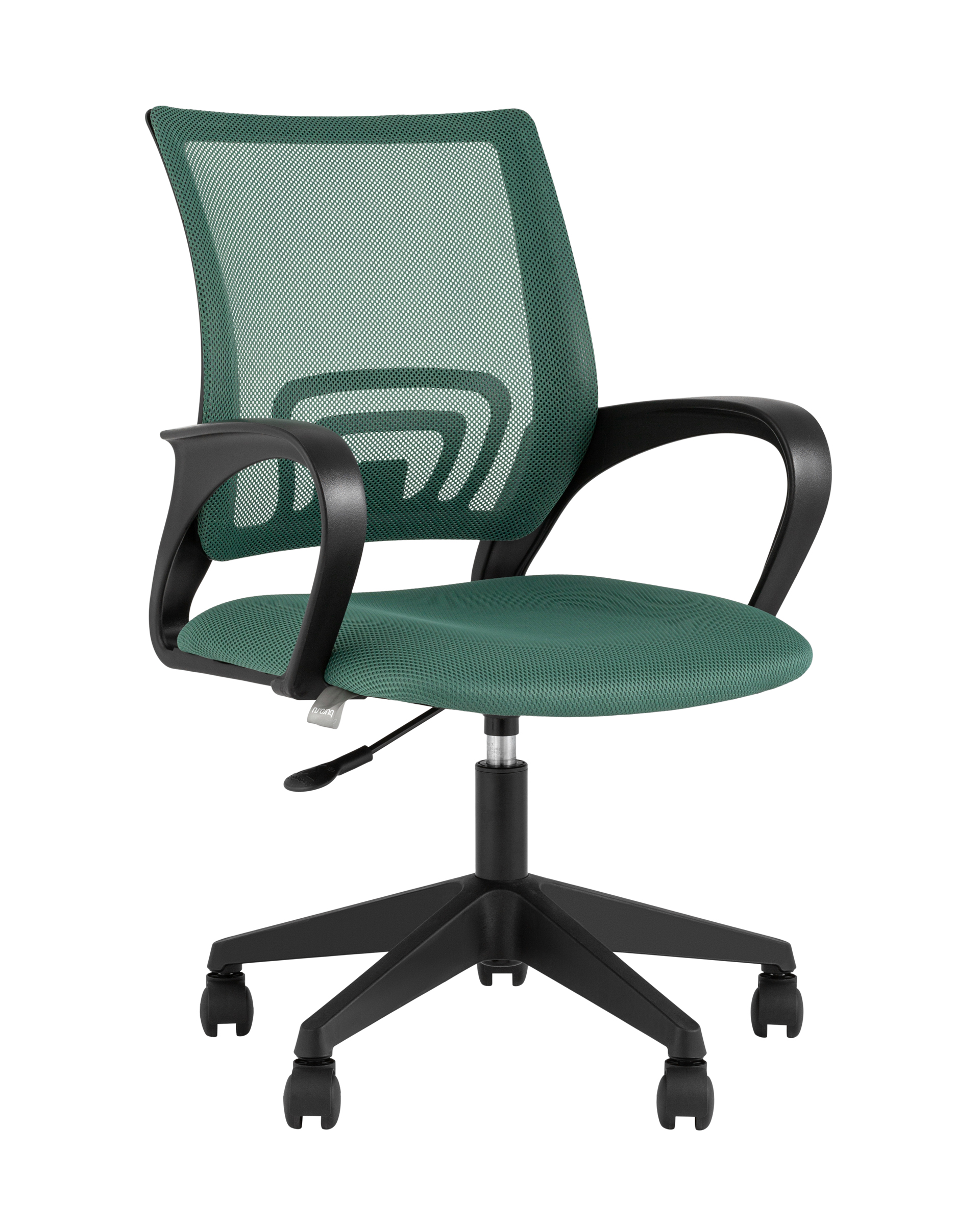 Кресло офисное topchairs st-basic сетка/ткань зеленый (stoolgroup) зеленый