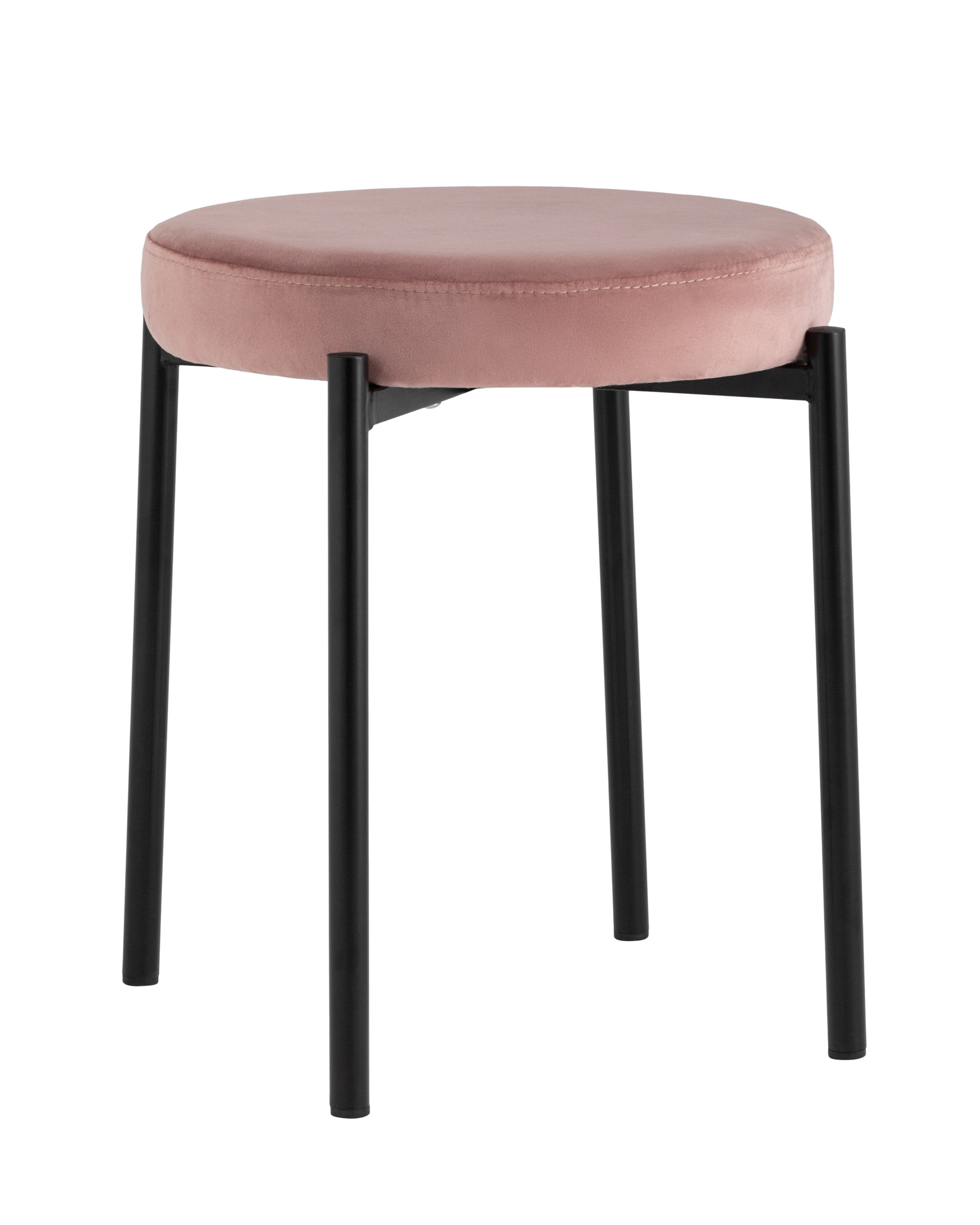   The Furnish Табурет рио велюр пыльно-розовый (stoolgroup) розовый